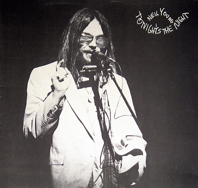 NEIL YOUNG - Tonight's the Night  album front cover vinyl record
